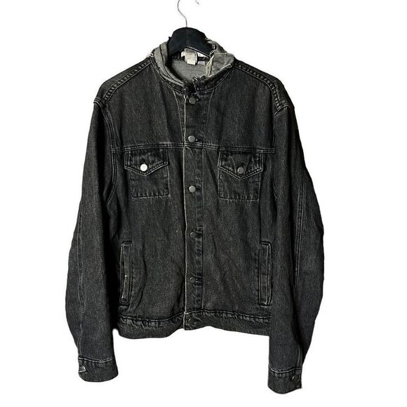 American Apparel Denim Jacket Womens USA Large - Picture 1 of 5
